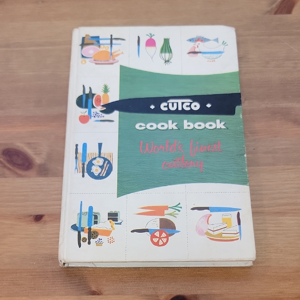Cutco Cook Book Volume 1 - Copywrite 1956 By Margaret Mitchell - Vintage